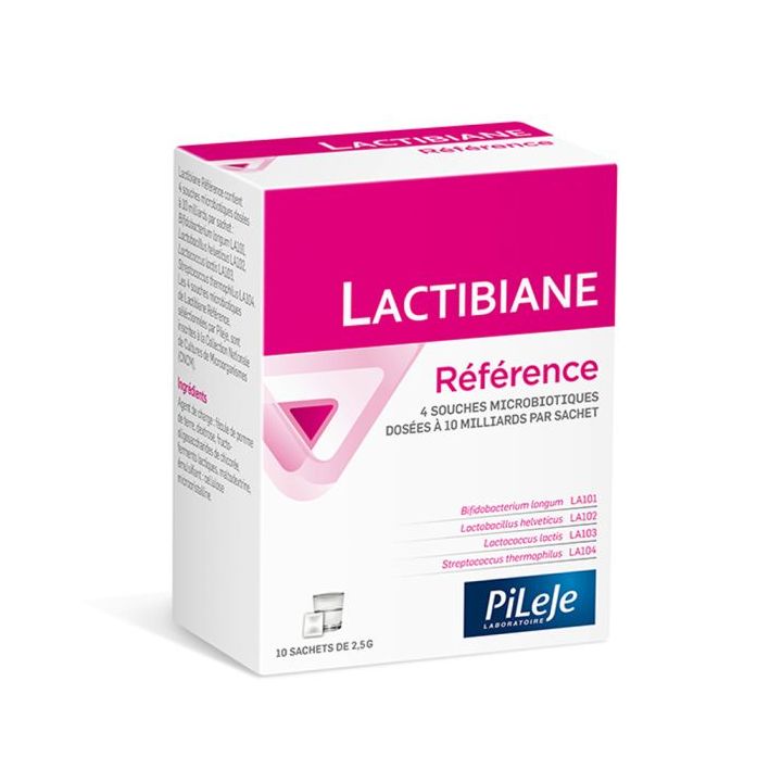 Lactibiane R&eacute;f&eacute;rence Pileje - boite de 10 sachets de 2,5 g