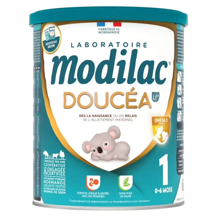 Lait expert Douc&eacute;a 1er &acirc;ge Modilac - pot de 820 g