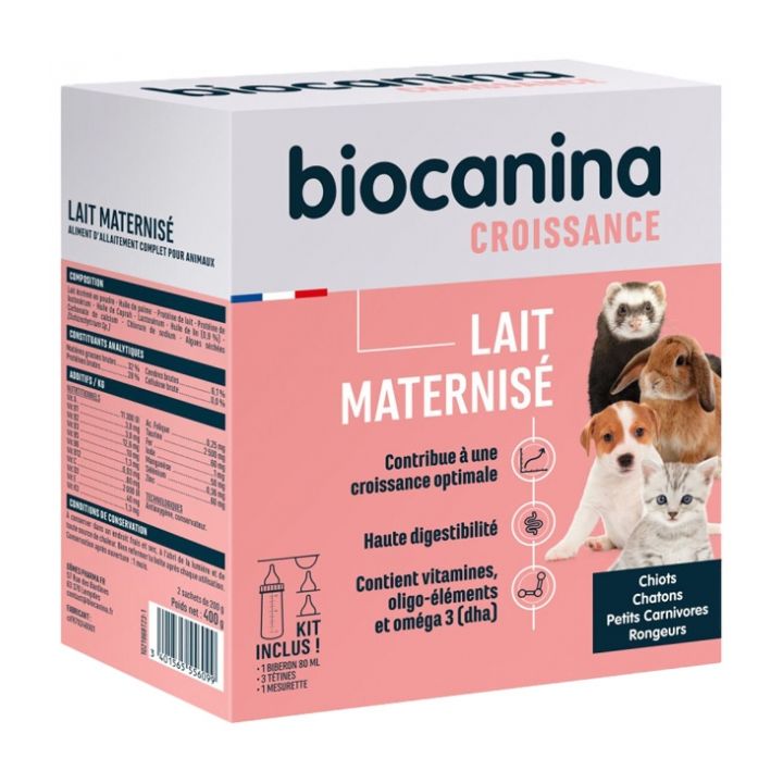 Lait maternis&eacute; Biocanina - bo&icirc;te de 400g