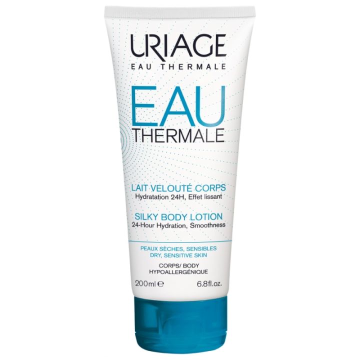 Lait velout&eacute; corps Uriage - tube de 200 ml