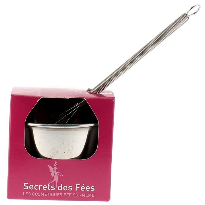Le chaudron magique Secret des f&eacute;es - 1 bol + 1 fouet + 1 cuill&egrave;re doseuse