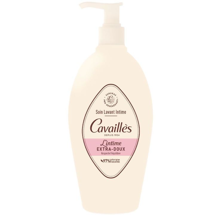 Le soin toilette intime extra-doux Rog&eacute; Cavaill&egrave;s - flacon de 250 ml