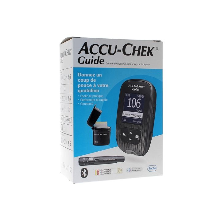 Lecteur de glyc&eacute;mie Accu-Chek Guide