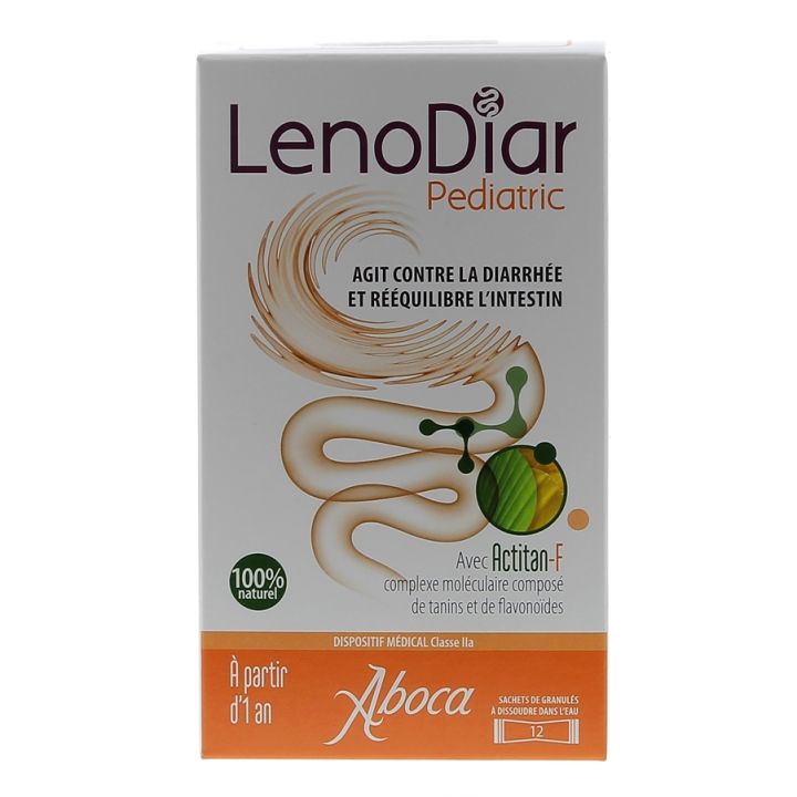 Lenodiar Pediactric Aboca - bo&icirc;te de 12 sachets