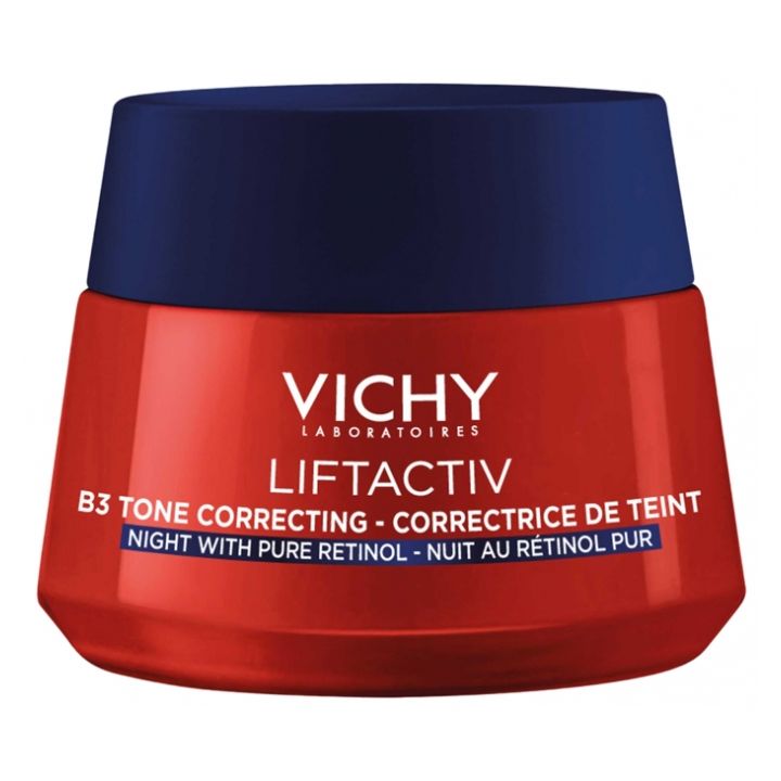 Liftactiv cr&egrave;me B3 anti-taches nuit au r&eacute;tinol pur Vichy - pot de 50ml