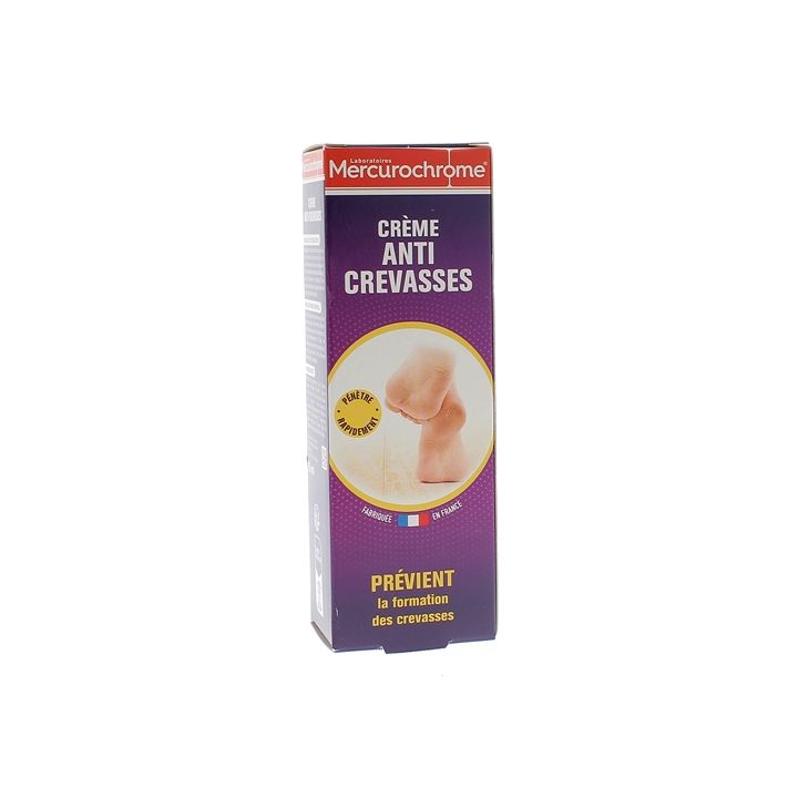 Cr&egrave;me anti-crevasses Mercurochrome - tube de 75 ml