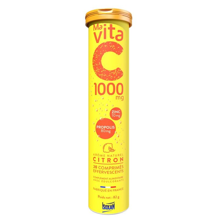 Ma Vita C 1000mg Isoxan - tube de 20 comprim&eacute;s effervescents
