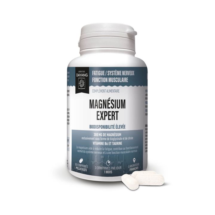 Magn&eacute;sium Expert Dayang - bo&icirc;te de 90 comprim&eacute;s