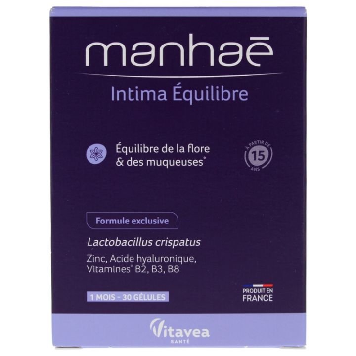 Manha&eacute; Intima Equilibre Nutrisant&eacute; - cure 1 mois