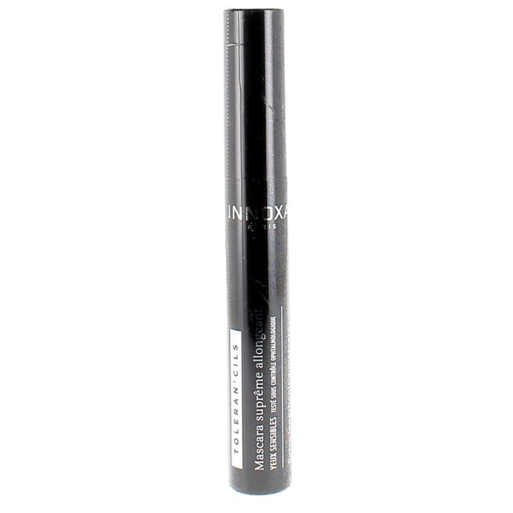 Mascara noir supr&ecirc;me allongeant toleran'cils Innoxa - tube de 8,5 ml