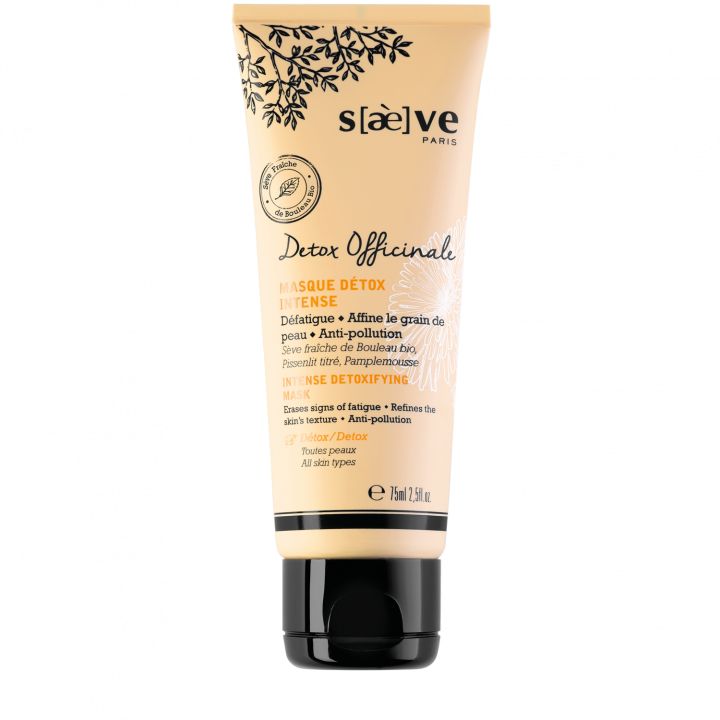 Detox Officinale Masque d&eacute;tox intense Saeve - tube de 75 ml