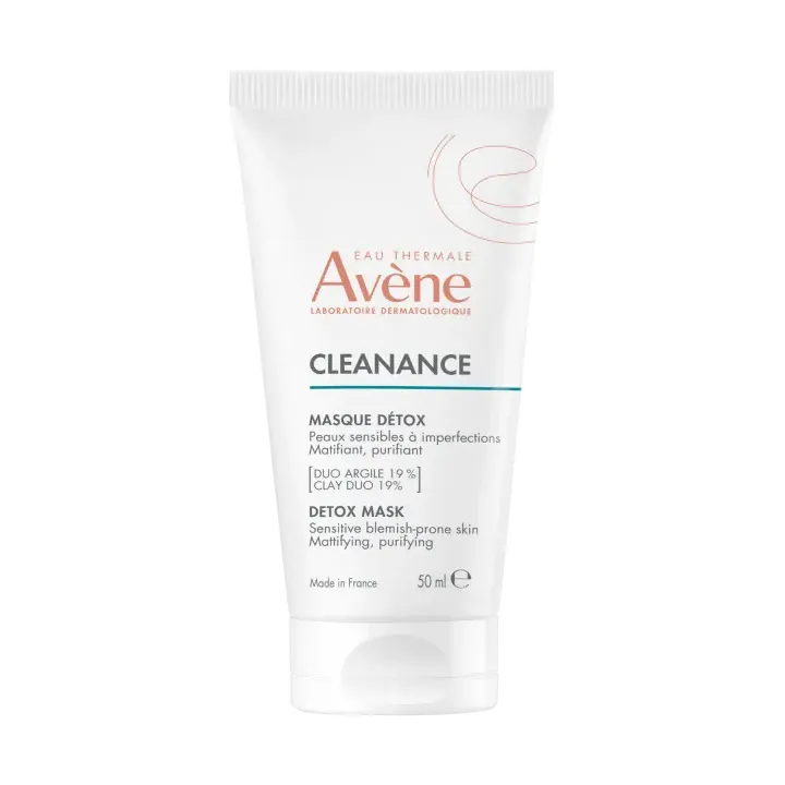 Cleanance Masque d&eacute;tox peaux sensibles &agrave; imperfections Av&egrave;ne - tube de 50ml