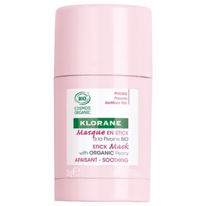 Masque en stick &agrave; la pivoine bio Klorane - stick de 25 g