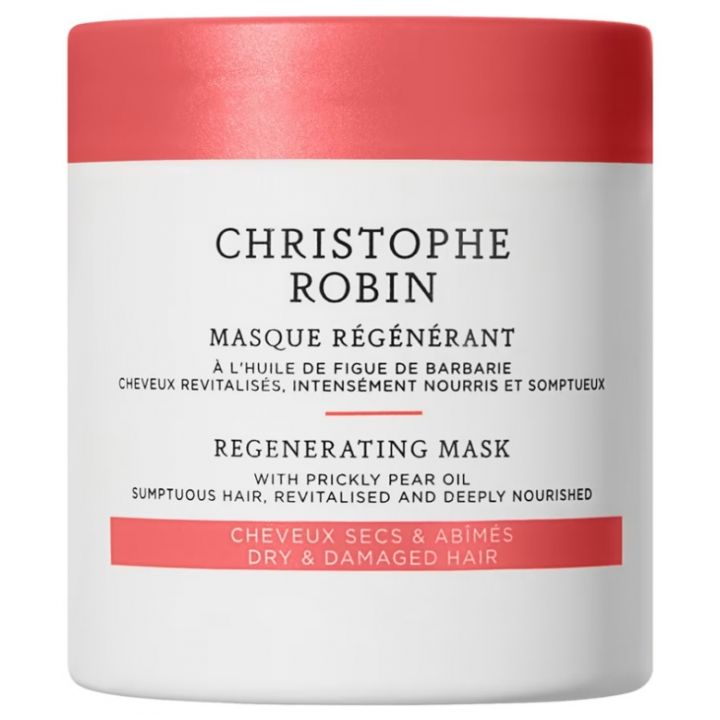 Masque r&eacute;g&eacute;n&eacute;rant &agrave; l&rsquo;huile de figue de barbarie Christophe Robin - pot de 75ml