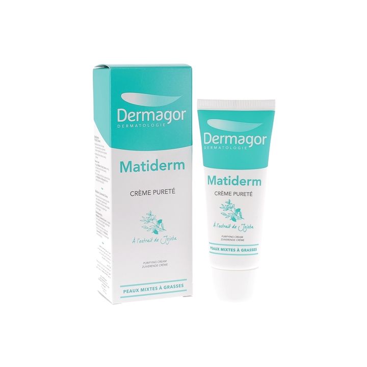 Matiderm cr&egrave;me puret&eacute; Dermagor - tube de 40 ml