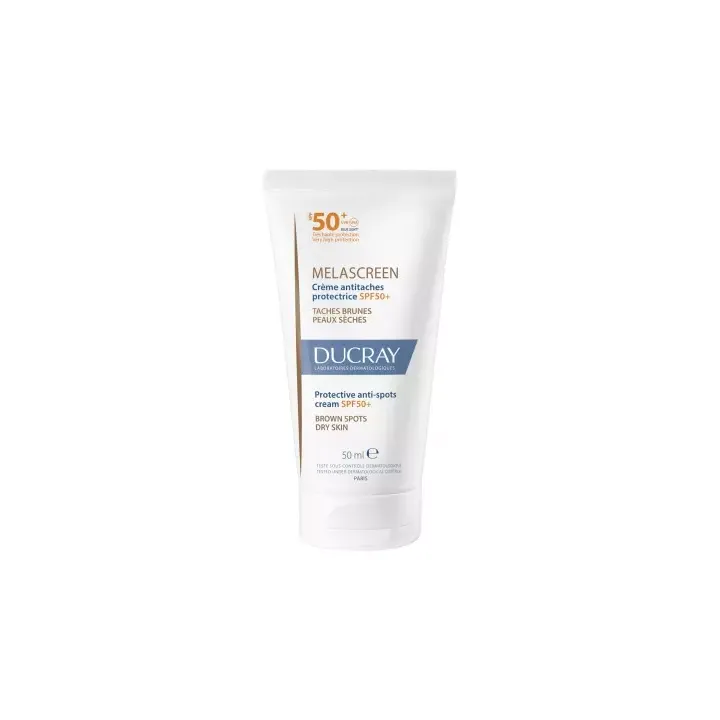 Melascreen cr&egrave;me antitaches protectrice SPF50+ Ducray - tube de 50ml