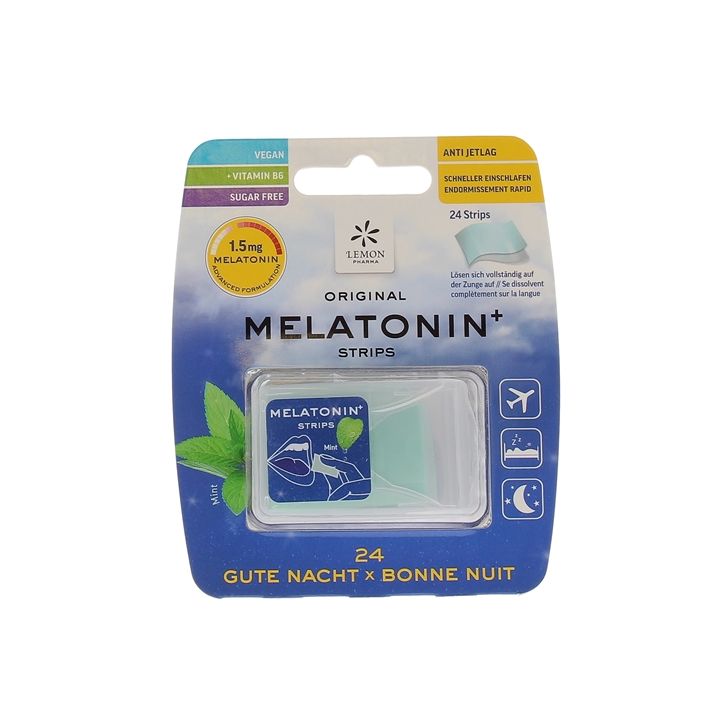 Melatonin + Lemon Pharma - bo&icirc;te de 24 strips