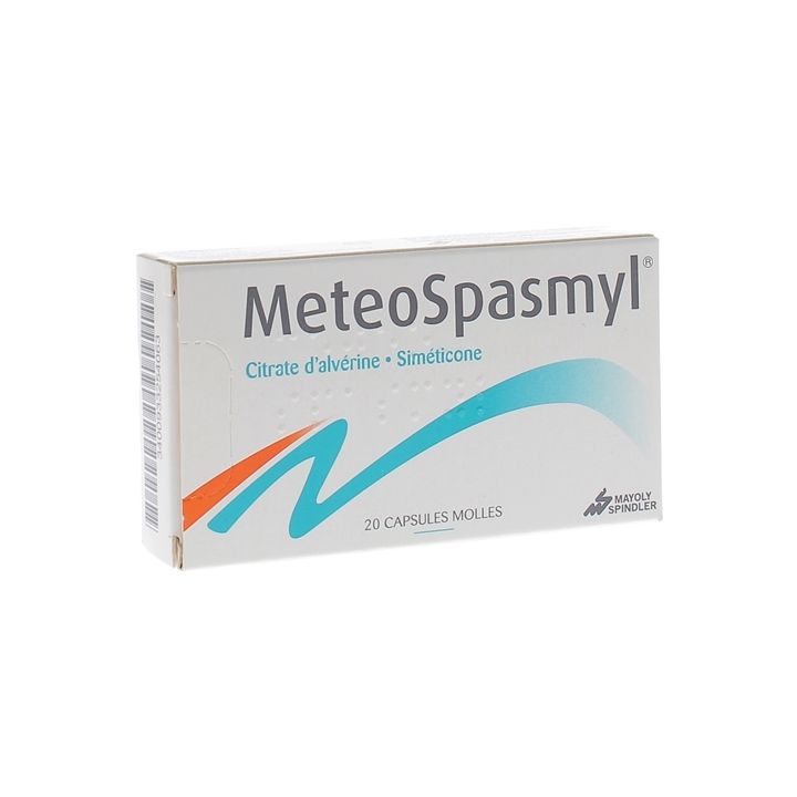 Meteospasmyl capsule molle - boite de 20 capsules