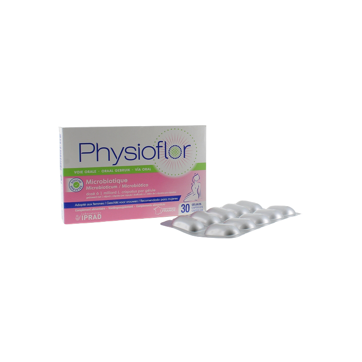 Microbiotique Physioflor Iprad - bo&icirc;te de 30 g&eacute;lules