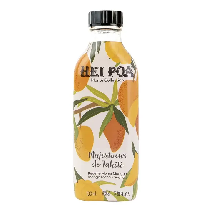 Mono&iuml; Collection Majestueux de Tahiti Recette mono&iuml; mangue Hei Poa - flacon de 100ml