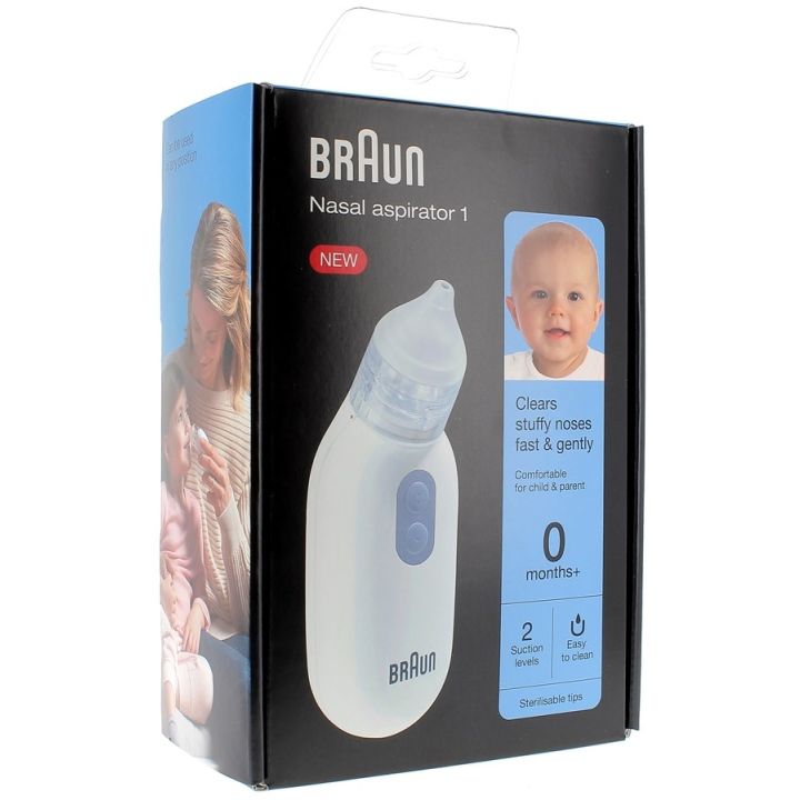 Mouche B&eacute;b&eacute; &Eacute;lectrique 0 mois et plus Braun - 1 mouche b&eacute;b&eacute;