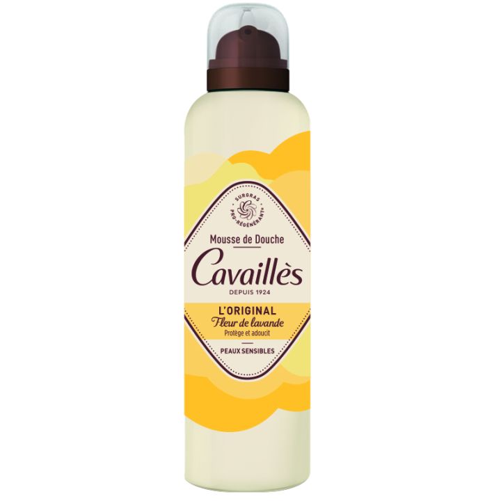 Mousse de douche fleur de lavande Cavaill&egrave;s - flacon de 200ml