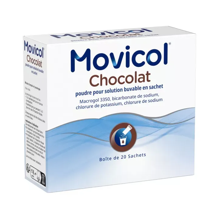 Movicol Chocolat - boite de 20 sachet-doses
