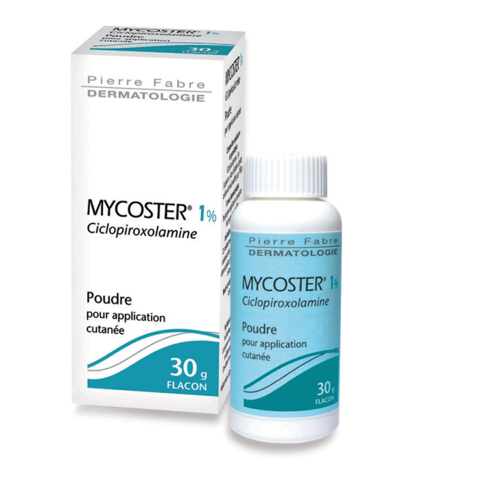 Mycoster 1% poudre pour application cutan&eacute;e - flacon de 30g