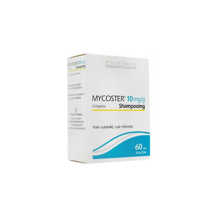 Mycoster 10 mg/g shampooing - flacon de 60 ml
