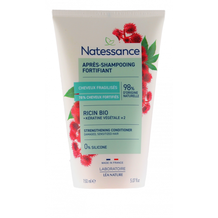 Apr&egrave;s-shampooing fortifiant Natessance - tube de 150ml