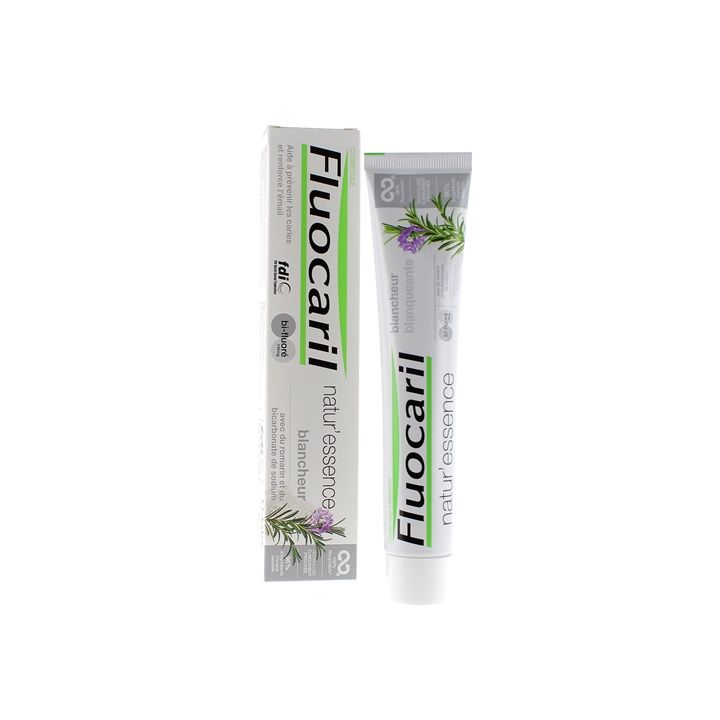 Natur'Essence Dentifrice blancheur bi-fluor&eacute; Fluocaril - tube de 75 ml