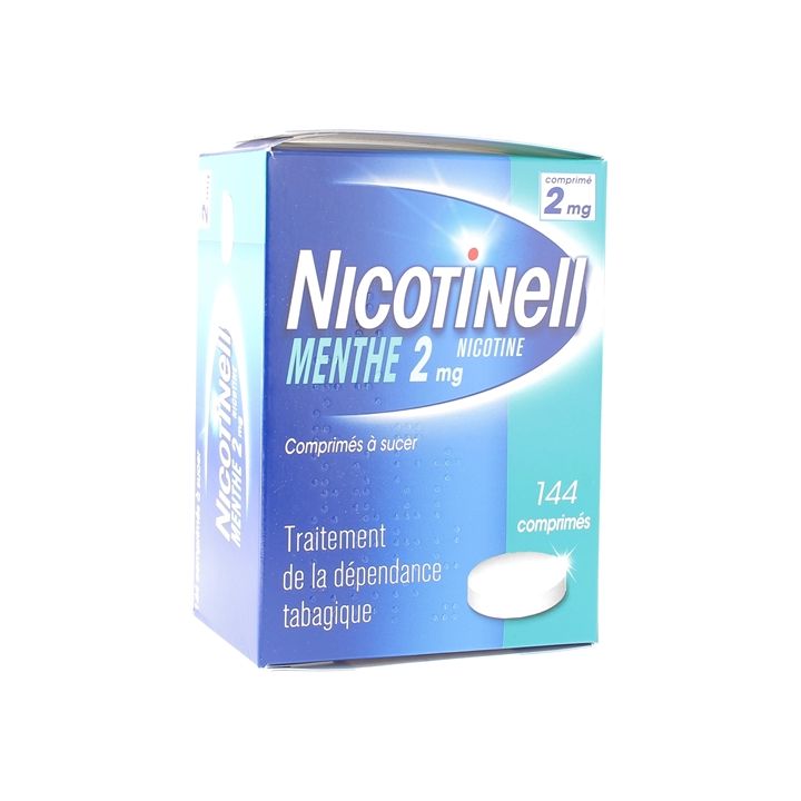 Nicotinell menthe 2mg - 144 comprim&eacute;s &agrave; sucer