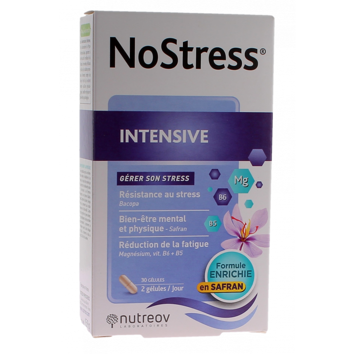 No Stress intensive Nutreov - boite de 30 g&eacute;lules