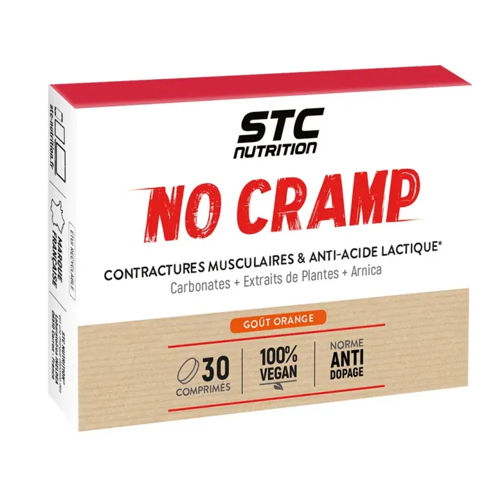No cramp contractures musculaires STC Nutrition - boite de 30 comprim&eacute;s