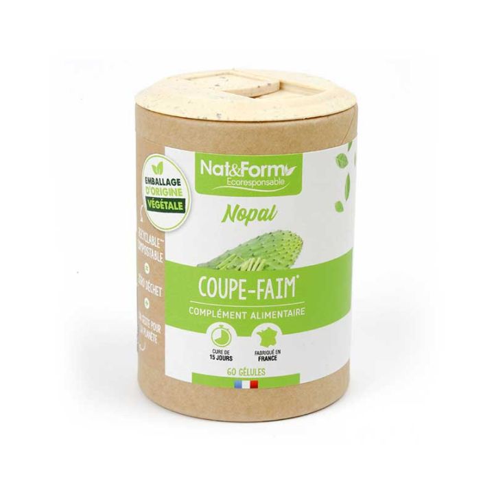 Nopal Ecoresponsable Nat&Form - Boite de 60 g&eacute;lules
