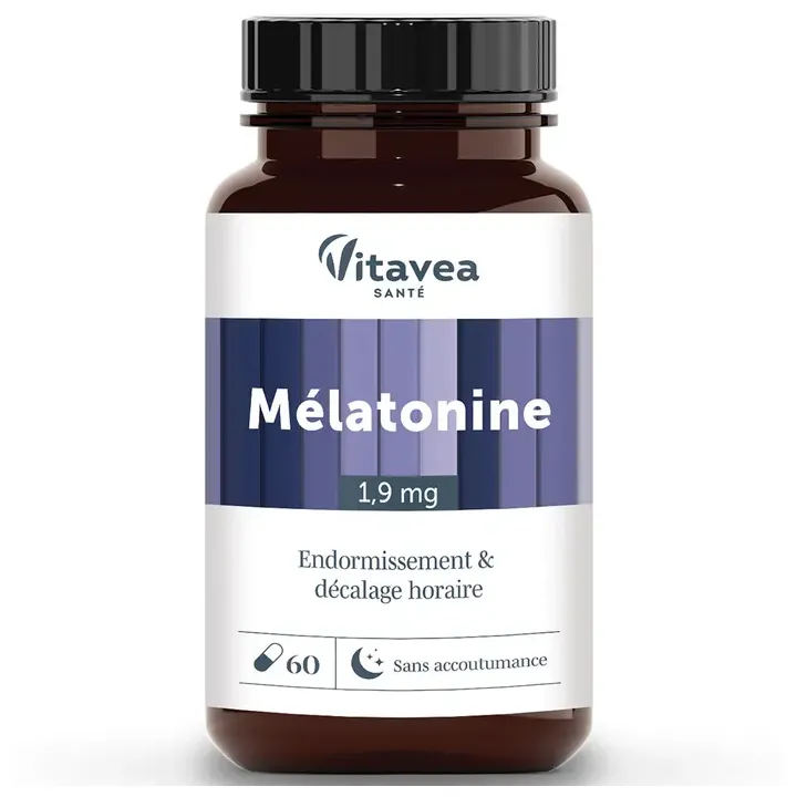 M&eacute;latonine 1,9mg Vitavea - boite de 60 g&eacute;lules