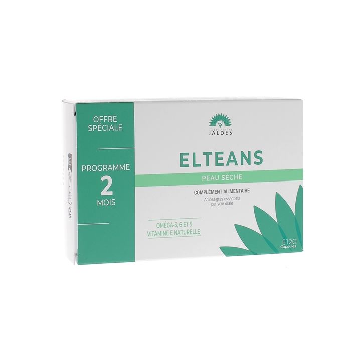 Nutrition de la peau Elteans Jaldes - lot de 2 bo&icirc;tes de 60 capsules