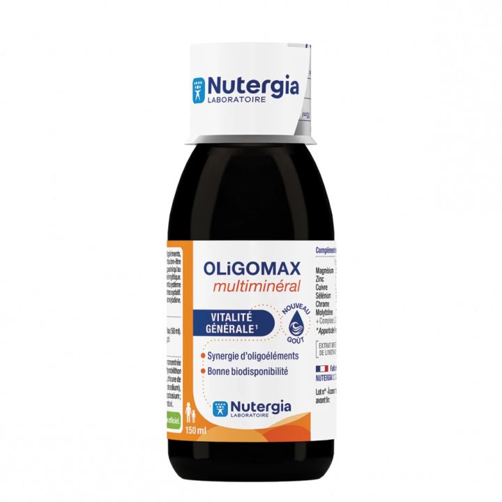 Oligomax multimin&eacute;ral Nutergia - flacon de 150ml
