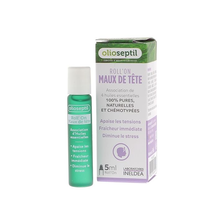 Olioseptil Roll-on maux de t&ecirc;te - roll-on de 5ml