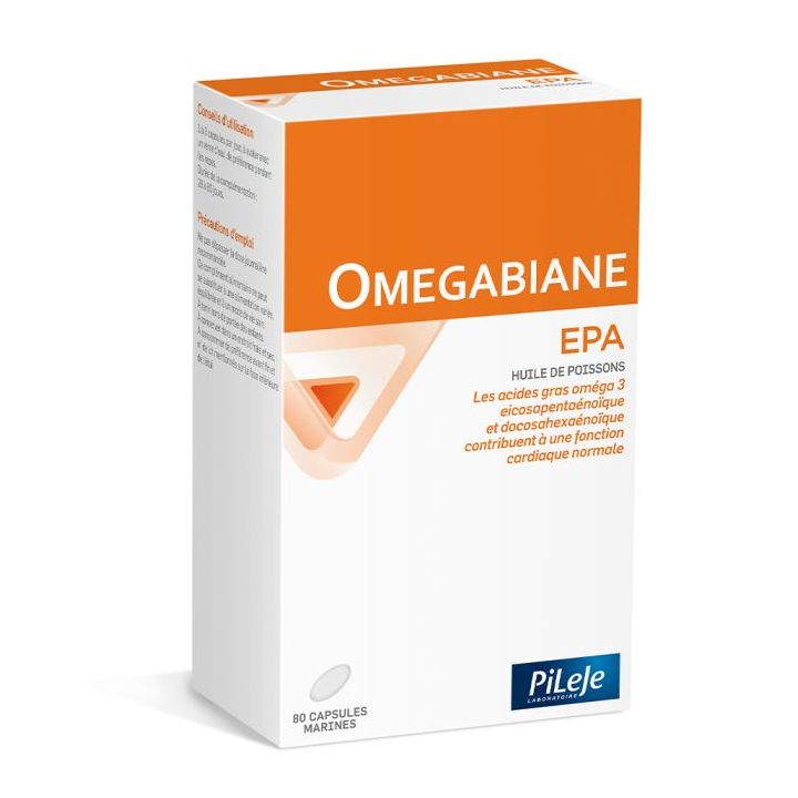 Omegabiane EPA Pileje - bo&icirc;te de 80 capsules