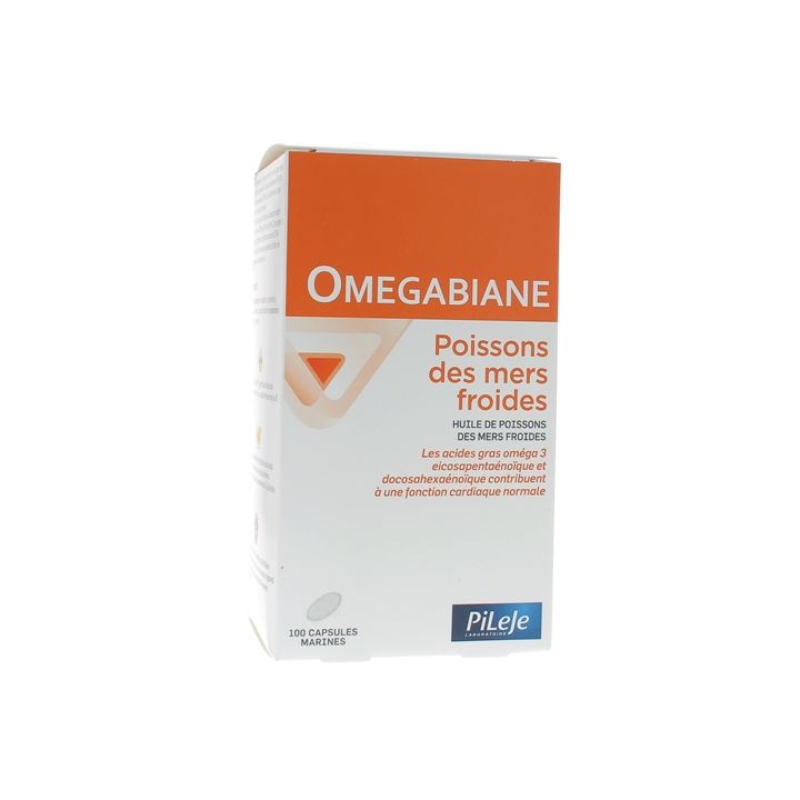 Omegabiane Poissons des mers froides PileJe - bo&icirc;te de 100 capsules
