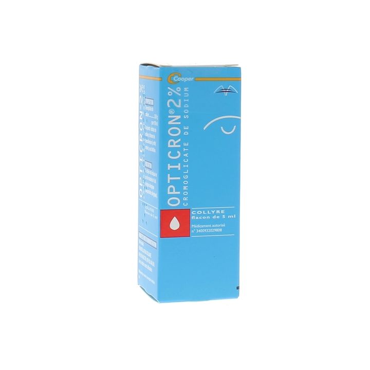 Opticron 2% collyre - flacon de 5ml