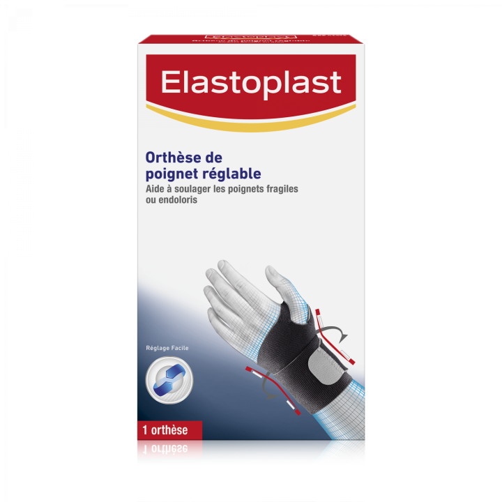Orth&egrave;se poignet r&eacute;glable sport - bo&icirc;te de 1 orth&egrave;se