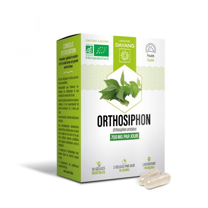 Orthosiphon bio Dayang - bo&icirc;te de 30 g&eacute;lules