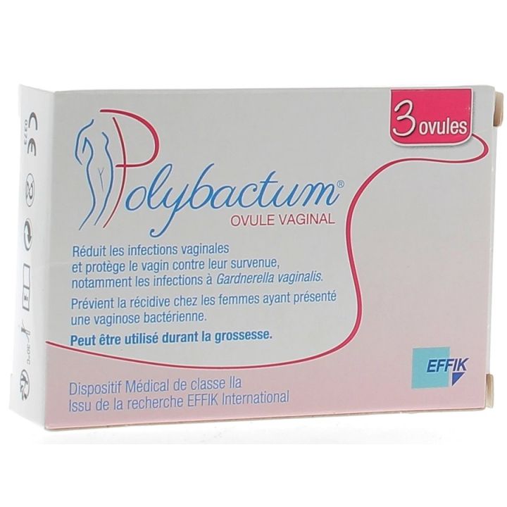 Ovule vaginal Polybactum - 3 ovules