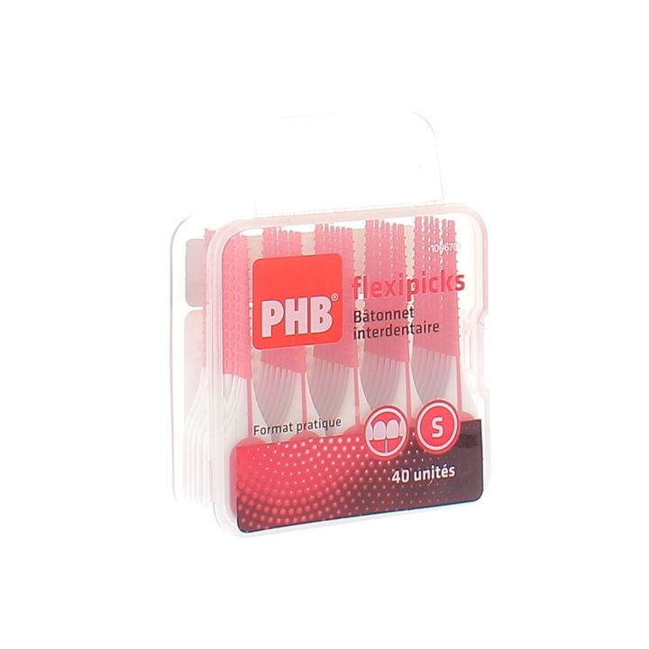 PHB Flexipicks B&acirc;tonnet interdentaire Crinex - bo&icirc;te de 40 unit&eacute;s