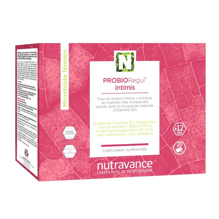 PROBIORegul Intimis Nutravance - bo&icirc;te de 20 sachets