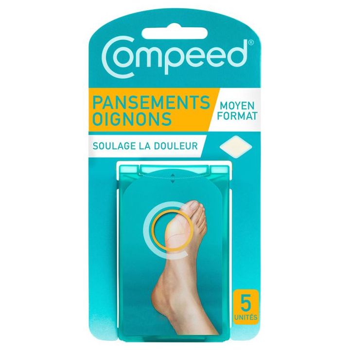 Pansement oignons Compeed - bo&icirc;te de 5 pansements