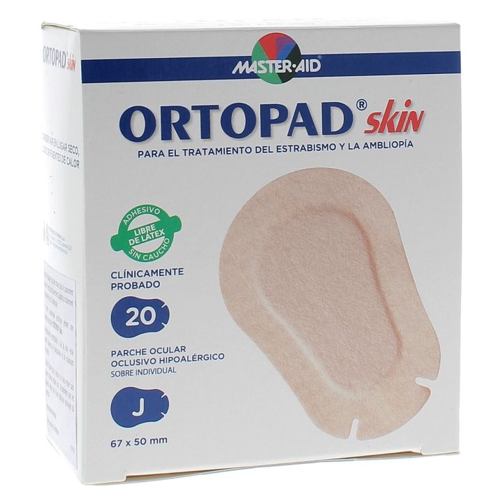 Pansement ophtalmique Skin Ortopad - bo&icirc;te de 20 pansements