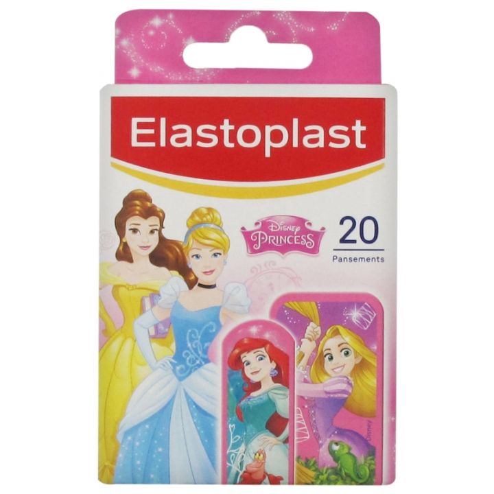 Pansements Kids Princesses Disney Elastoplast - bo&icirc;te de 20 pansements